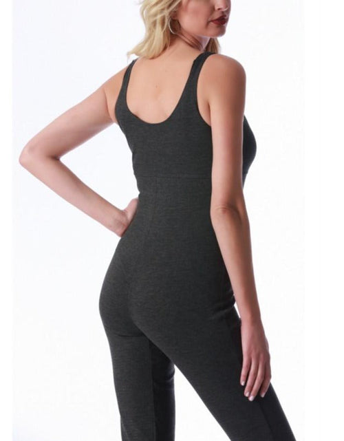Load image into Gallery viewer, InstantFigure Curvy Pant Bodysuit scoop neck 168231C by InstantFigure INC
