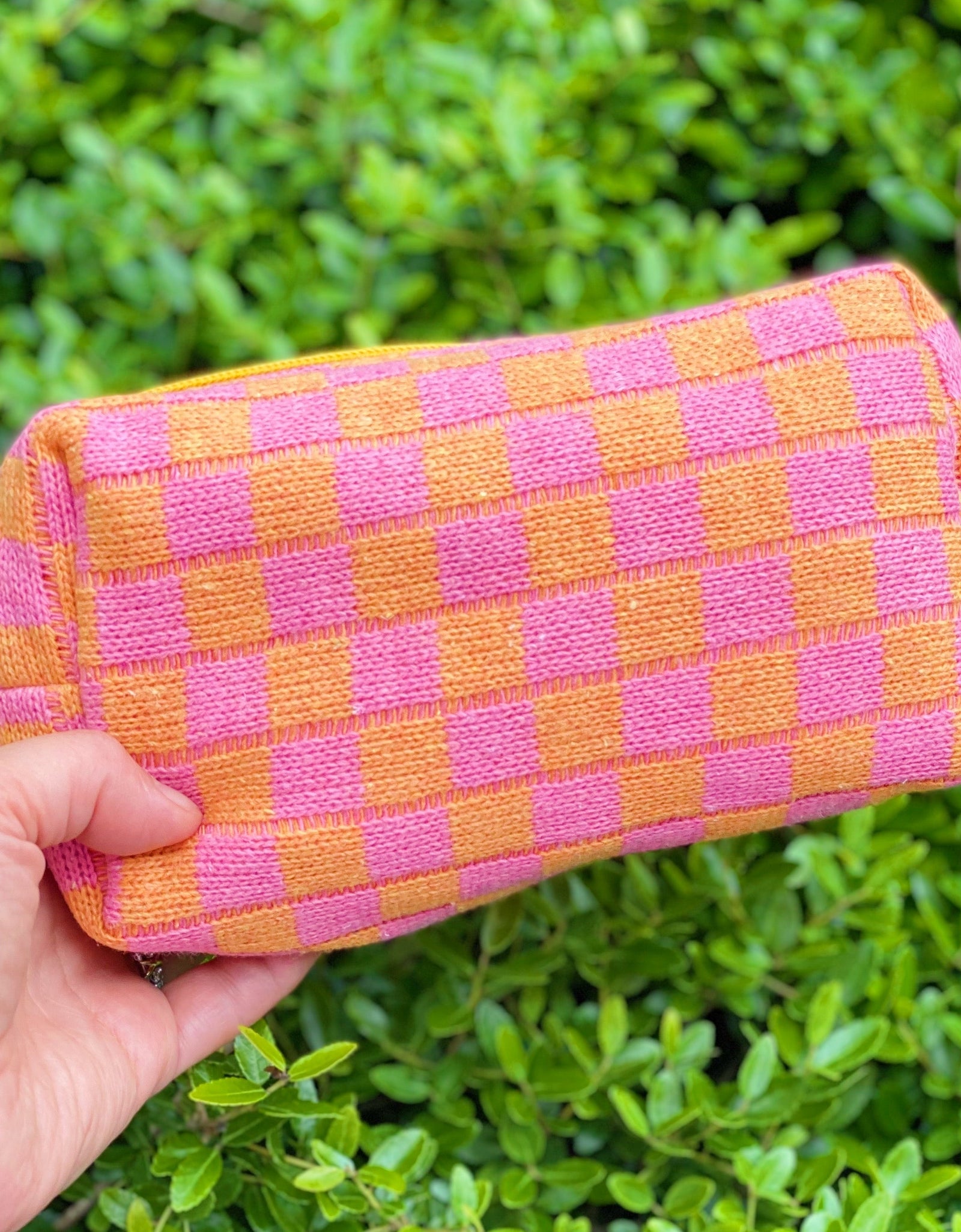 Check Yourself Cosmetic Bag by Ellisonyoung.com