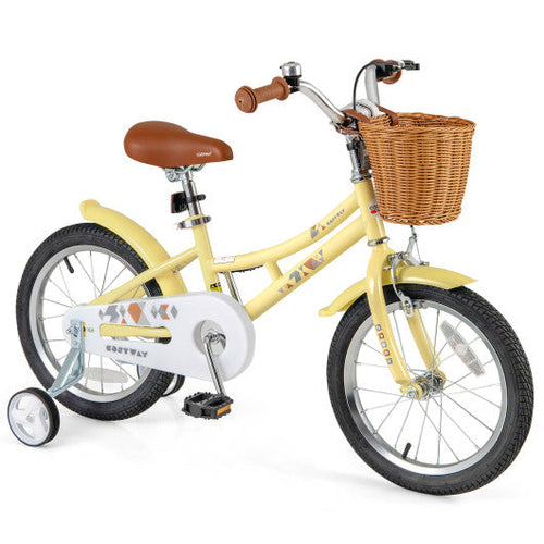 Load image into Gallery viewer, 16 Inch Kids Bike Adjustable Bicycle with Reflectors and Bell for Children 4-7 Years Old-16 inches
