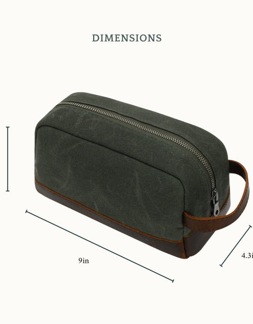 Load image into Gallery viewer, Canvas Toiletry Bag

