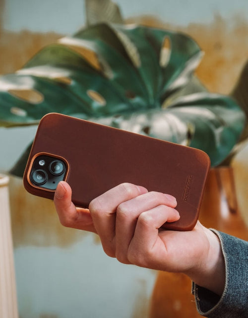Load image into Gallery viewer, Leather iPhone Case
