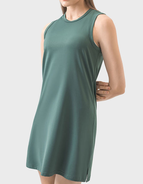 Load image into Gallery viewer, Millennia Round Neck Sleeveless Active Dress
