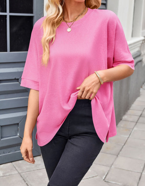 Load image into Gallery viewer, Lovelet Round Neck Half Sleeve T-Shirt
