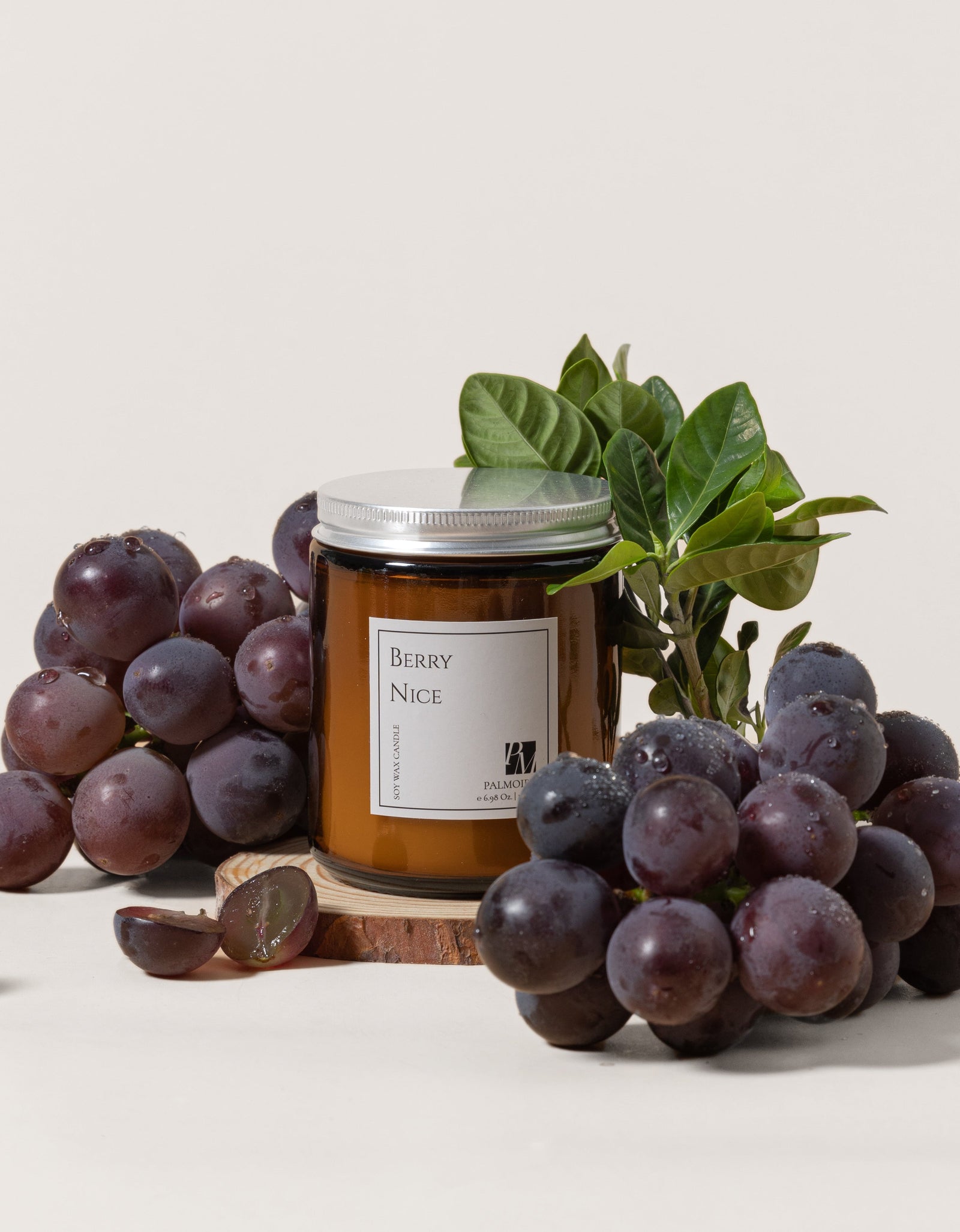 Berry Nice Soy Wax Candle by PALMOIRE