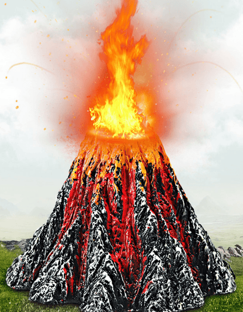 Load image into Gallery viewer, Magma Magic Resin Volcano For Aquariums by Dog Hugs Cat
