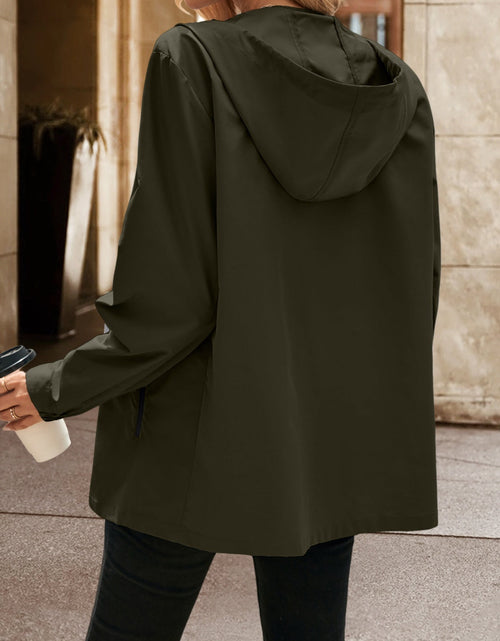 Load image into Gallery viewer, Ivy Lane Pocketed Zip Up Hooded Jacket
