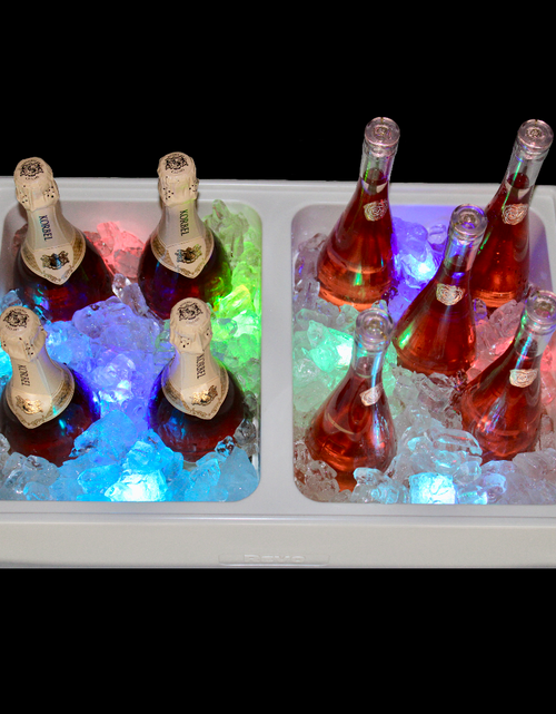 Load image into Gallery viewer, REVO Dubler Cooler | Greige Mist | Party Cooler by REVO COOLERS, LLC
