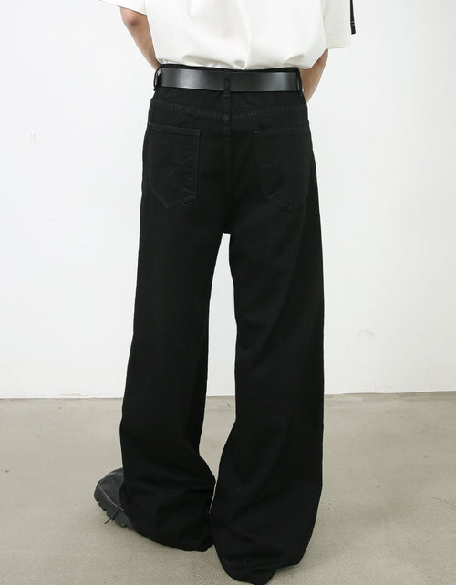 Load image into Gallery viewer, Men's Mid Rise Wide Leg Jeans
