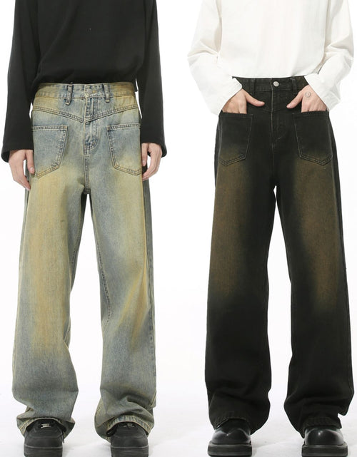 Load image into Gallery viewer, Men's Distressed Backward Jeans
