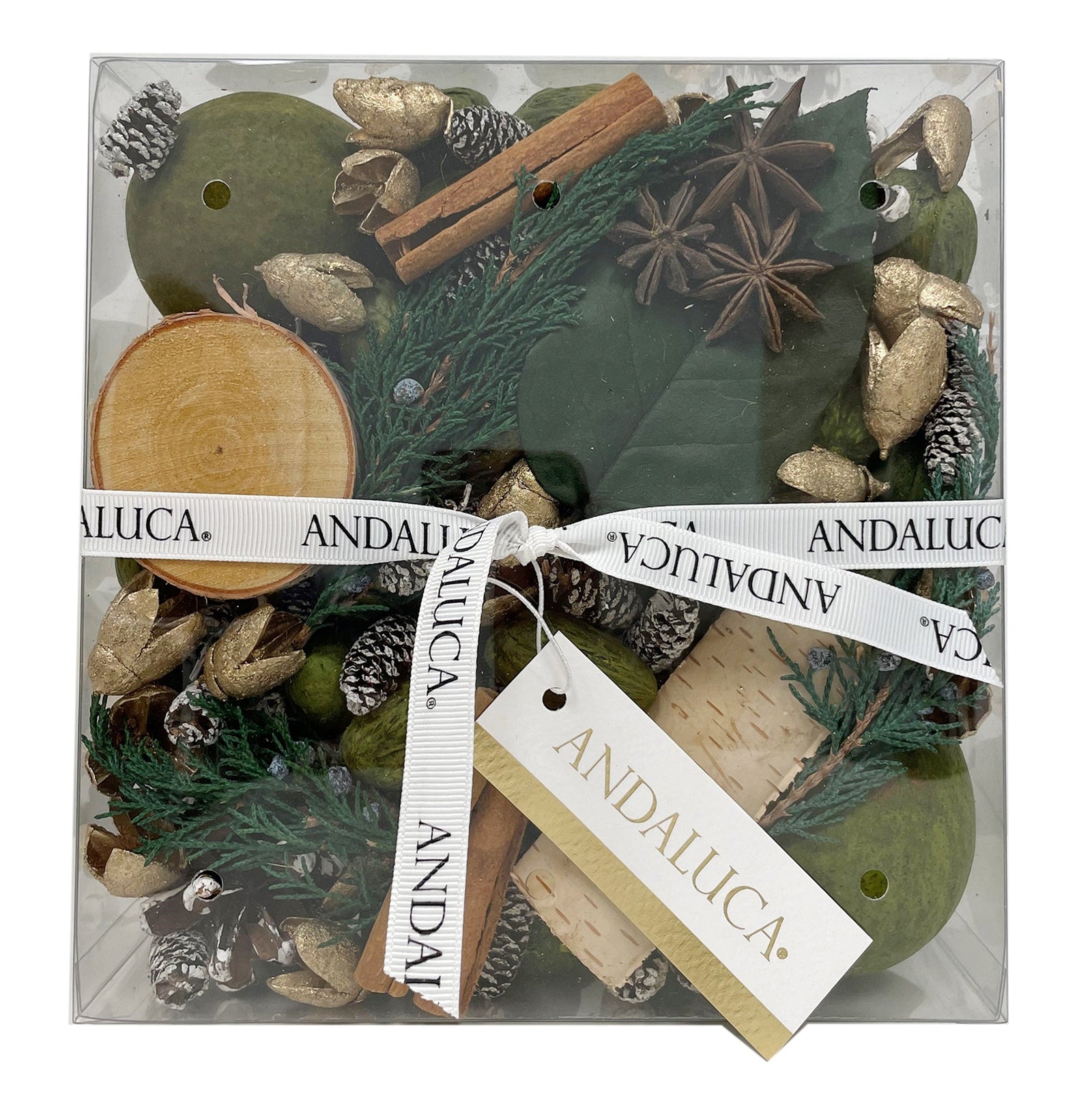 Evergreen and Pine Box Potpourri by Andaluca Home