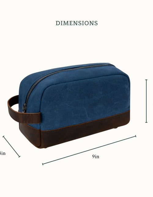 Load image into Gallery viewer, Canvas Toiletry Bag
