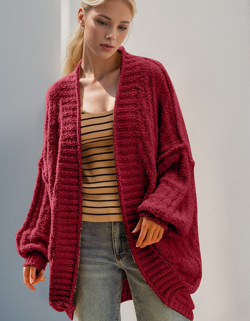Load image into Gallery viewer, Double Take Full Size Open Front Long Sleeve Cardigan
