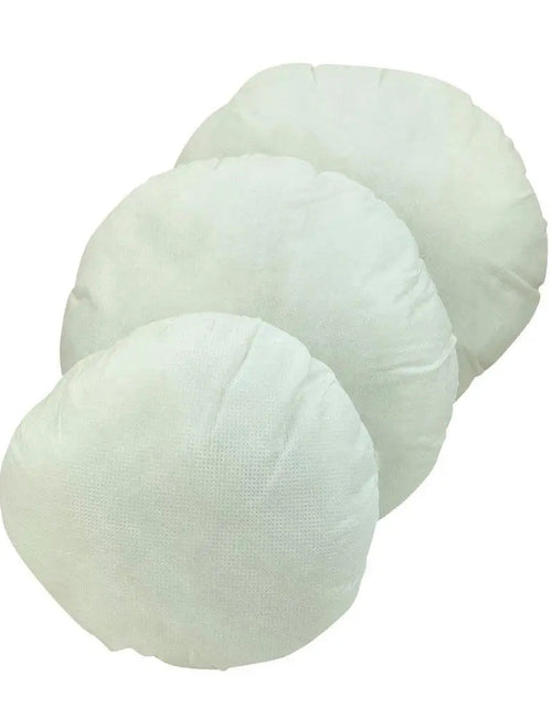 Load image into Gallery viewer, 18" | 16" | 14" | 12"| 10" | 8"   | Round Hypoallergenic Polyester Filled Pillow Insert by UniikPillows
