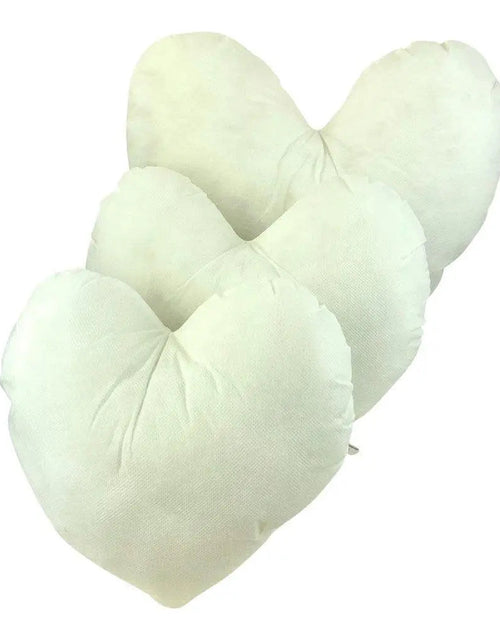 Load image into Gallery viewer, 18"| 16" | 14" | 12"| 10" | 8 Heart Hypoallergenic Polyester Filled Pillow Insert by UniikPillows
