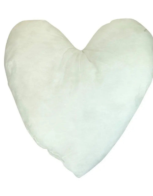 Load image into Gallery viewer, 18"| 16" | 14" | 12"| 10" | 8 Heart Hypoallergenic Polyester Filled Pillow Insert by UniikPillows
