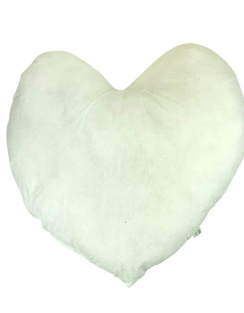 Load image into Gallery viewer, 18"| 16" | 14" | 12"| 10" | 8 Heart Hypoallergenic Polyester Filled Pillow Insert by UniikPillows
