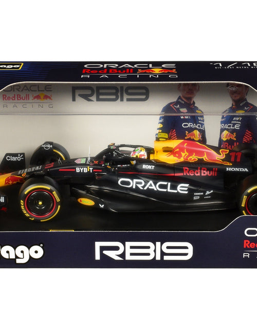 Load image into Gallery viewer, Red Bull Racing RB19 #11 Sergio Perez "Oracle" Formula One F1 World Championship (2023) "Race" Series 1/18 Diecast Model Car by Bburago
