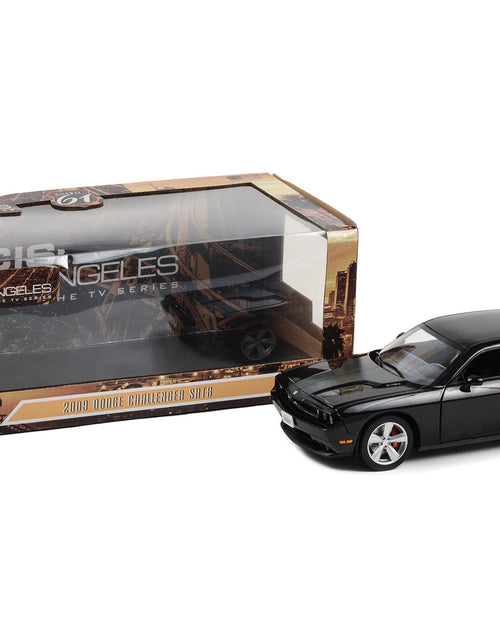 Load image into Gallery viewer, 2009 Dodge Challenger SRT8 Brilliant Black "NCIS: Los Angeles" (2009-Current) TV Series 1/18 Diecast Model Car by Highway 61
