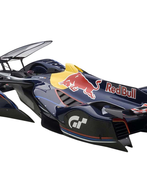 Load image into Gallery viewer, Red Bull X2014 Fan Car Red Bull Color Sebastian Vettel 1/18 Model Car by Autoart
