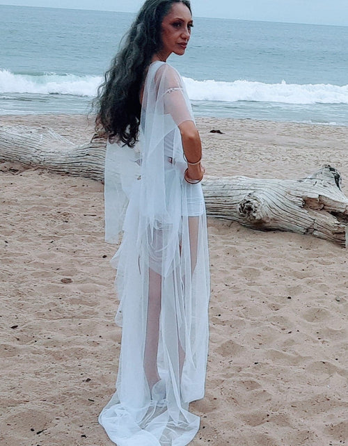 Load image into Gallery viewer, Tulle and  chiffon dream touch dress by AkitaArigatosonFashion
