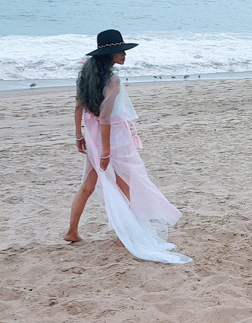Load image into Gallery viewer, Tulle and  chiffon dream touch dress by AkitaArigatosonFashion
