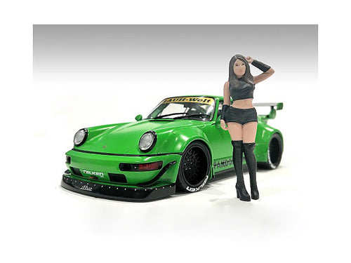 Load image into Gallery viewer, "Auto Salon Girls" Figure 2 for 1/18 Scale Models by American Diorama
