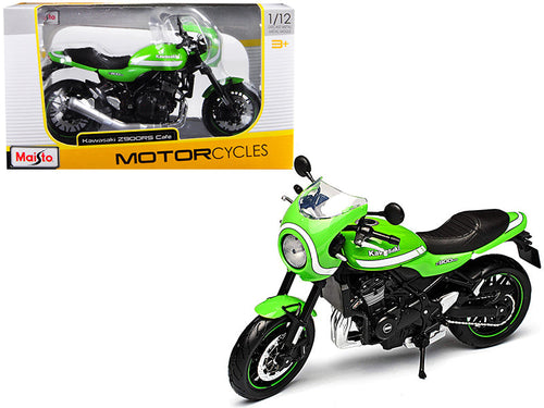 Load image into Gallery viewer, Kawasaki Z900RS Cafe Green 1/12 Diecast Motorcycle Model by Maisto

