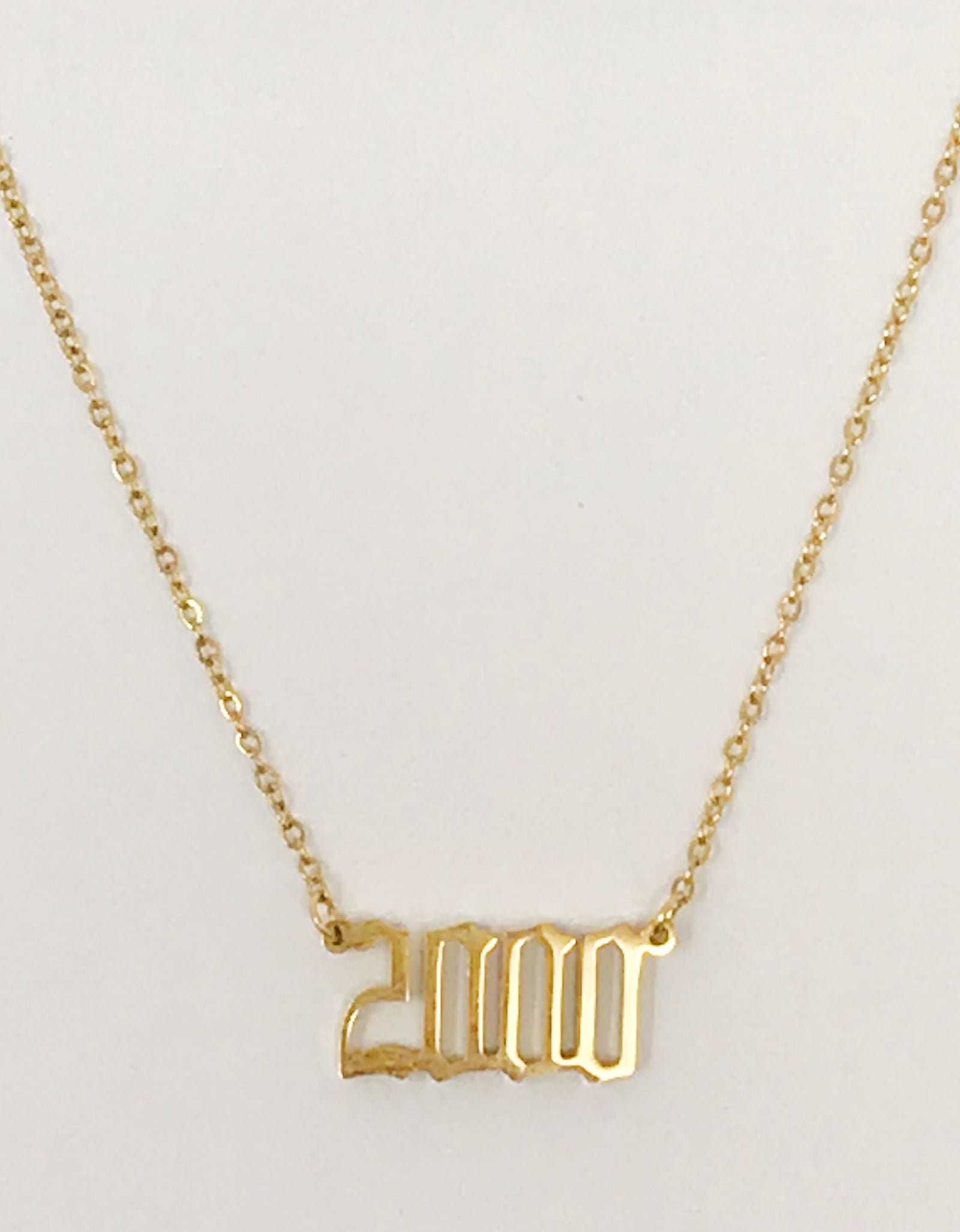 Birth Year Necklace by Ellisonyoung.com