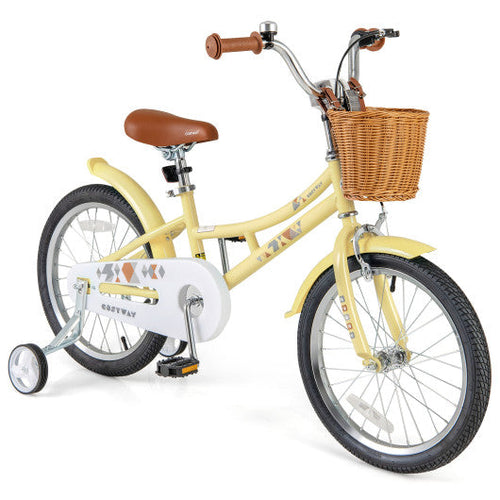 Load image into Gallery viewer, 18 Inch Kids Bike Adjustable Bicycle with Reflectors and Bell for Children 4-8 Years Old-18 inches

