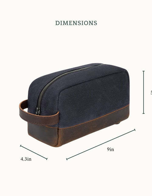 Load image into Gallery viewer, Canvas Toiletry Bag
