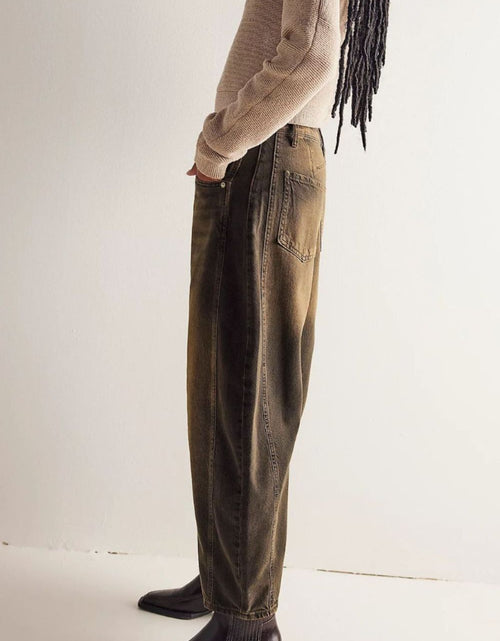 Load image into Gallery viewer, Wide Leg Jeans with Pockets
