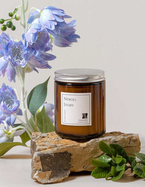 Load image into Gallery viewer, Neroli Story Soy Wax Candle by PALMOIRE
