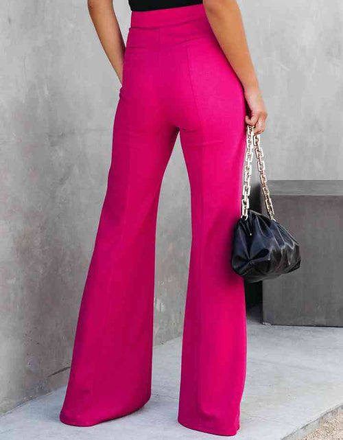 Load image into Gallery viewer, Front Slit Flare Leg Pants

