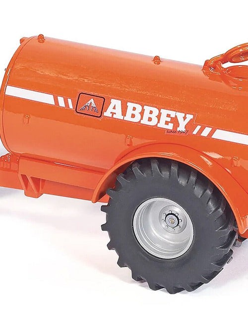 Load image into Gallery viewer, New Holland T7070 Tractor Blue with Abbey Single Axle Vacuum Tanker Orange 1/50 Diecast Model by Siku
