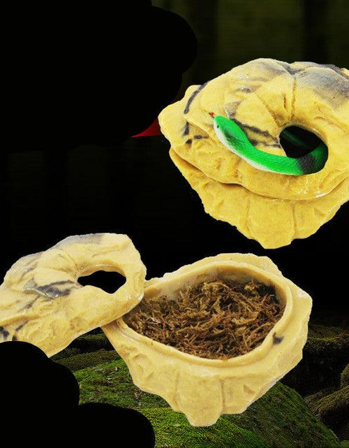 Load image into Gallery viewer, Rock Hideaway: The Ultimate Reptile Sanctuary by Dog Hugs Cat
