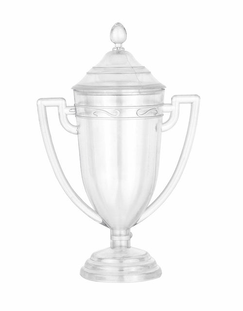 Load image into Gallery viewer, Trophy Cup Shaped Acrylic Candy Boxes 12 Pack 1.69"X3.5"X3.14" by Hammont
