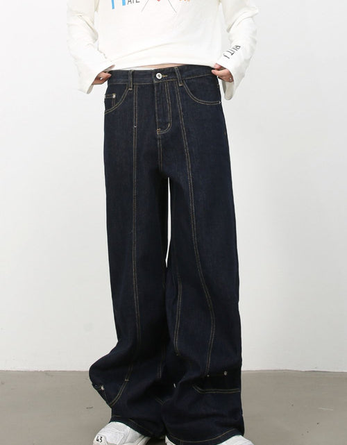 Load image into Gallery viewer, Men's Mid Rise Baggy Jeans
