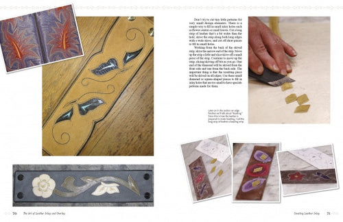 Load image into Gallery viewer, The Art of Leather Inlay and Overlay by Schiffer Publishing
