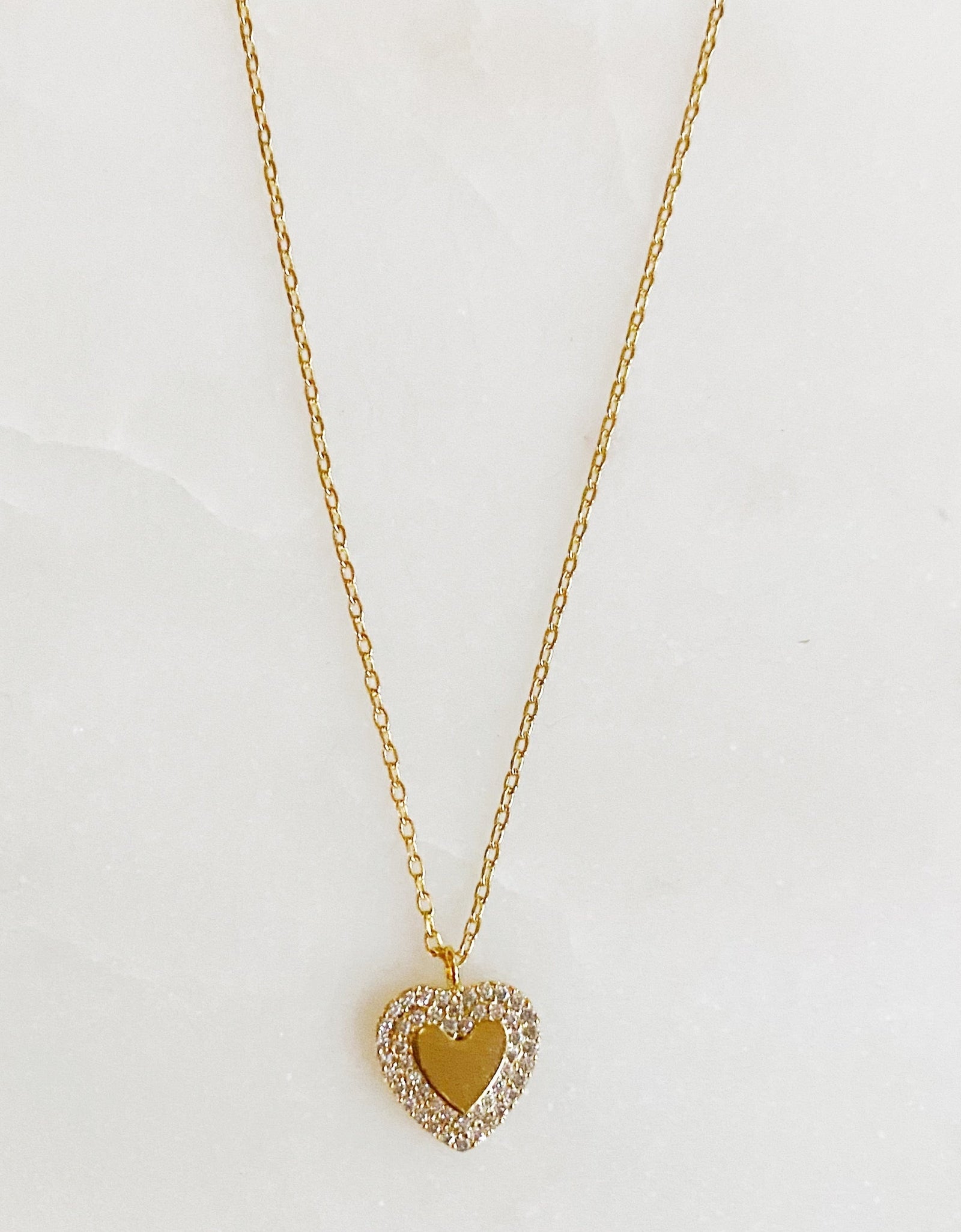 So Pretty Mini Heart Necklace by Ellisonyoung.com