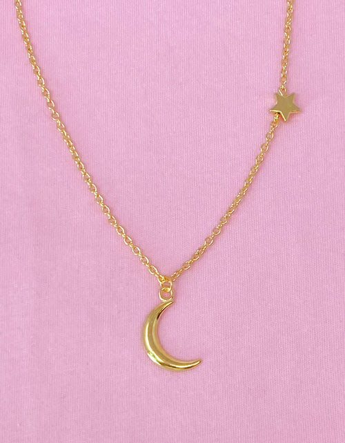 Load image into Gallery viewer, New Moon Necklace by Ellisonyoung.com
