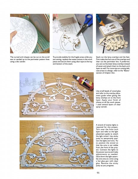 Load image into Gallery viewer, Lighted Scroll Saw Projects by Schiffer Publishing

