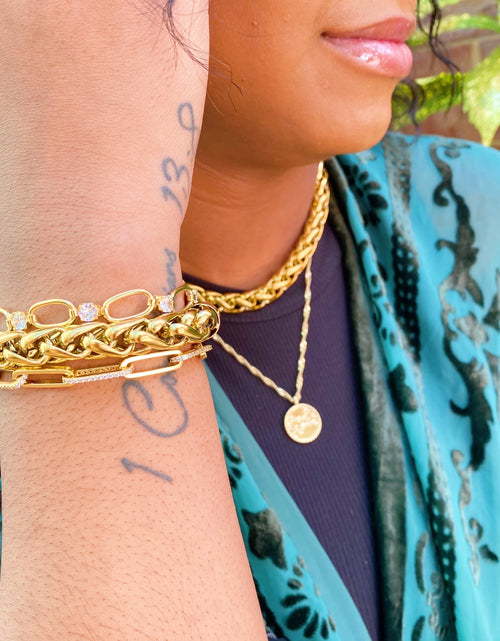 Load image into Gallery viewer, Bold And Edgy Chain Necklace by Ellisonyoung.com
