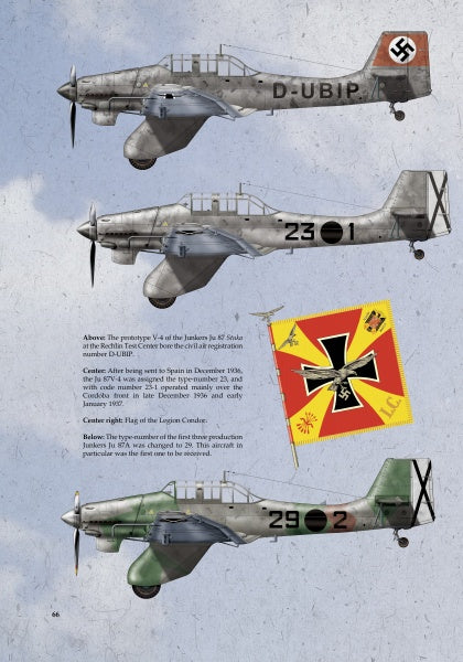 Load image into Gallery viewer, Stukas Over Spain by Schiffer Publishing
