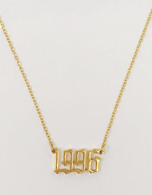 Load image into Gallery viewer, Birth Year Necklace by Ellisonyoung.com
