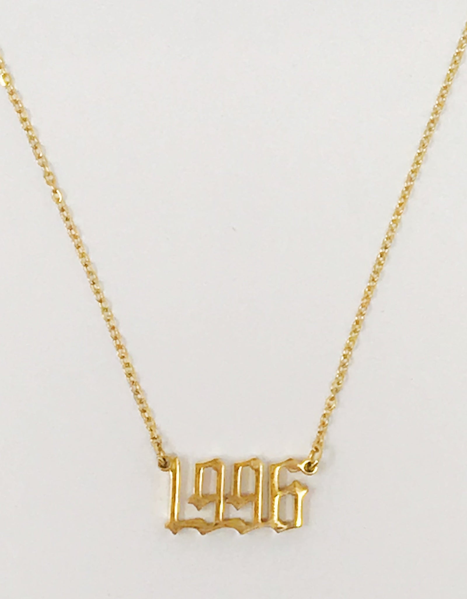 Birth Year Necklace by Ellisonyoung.com