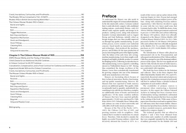 History of the Mauser Rifle in Chile by Schiffer Publishing