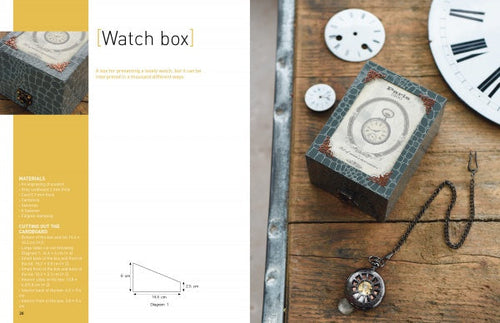 Load image into Gallery viewer, Vintage Cardboard Crafting by Schiffer Publishing
