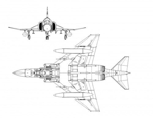 Load image into Gallery viewer, McDonnell-Douglas F-4C/RF-4C Phantom II by Schiffer Publishing
