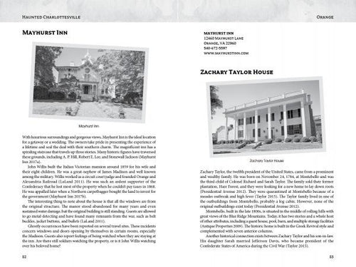Load image into Gallery viewer, Haunted Charlottesville and Surrounding Counties by Schiffer Publishing

