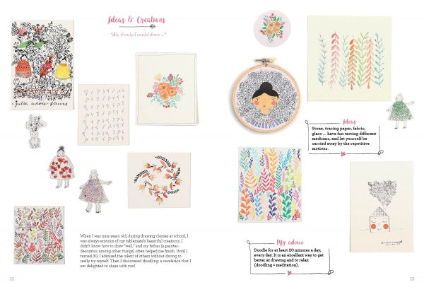 Floral Doodling Handbook by Schiffer Publishing